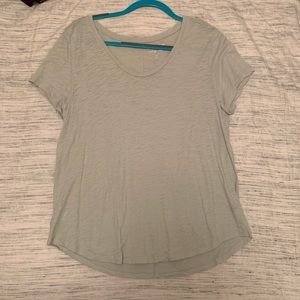 Ann Taylor Loft Vintage Soft Green Tee